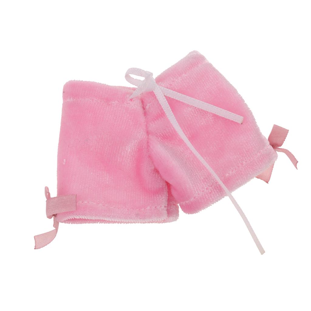 Trendy Pink Plush Trousers Shorts Clothes for 1/6 Blythe Dolls Accessory