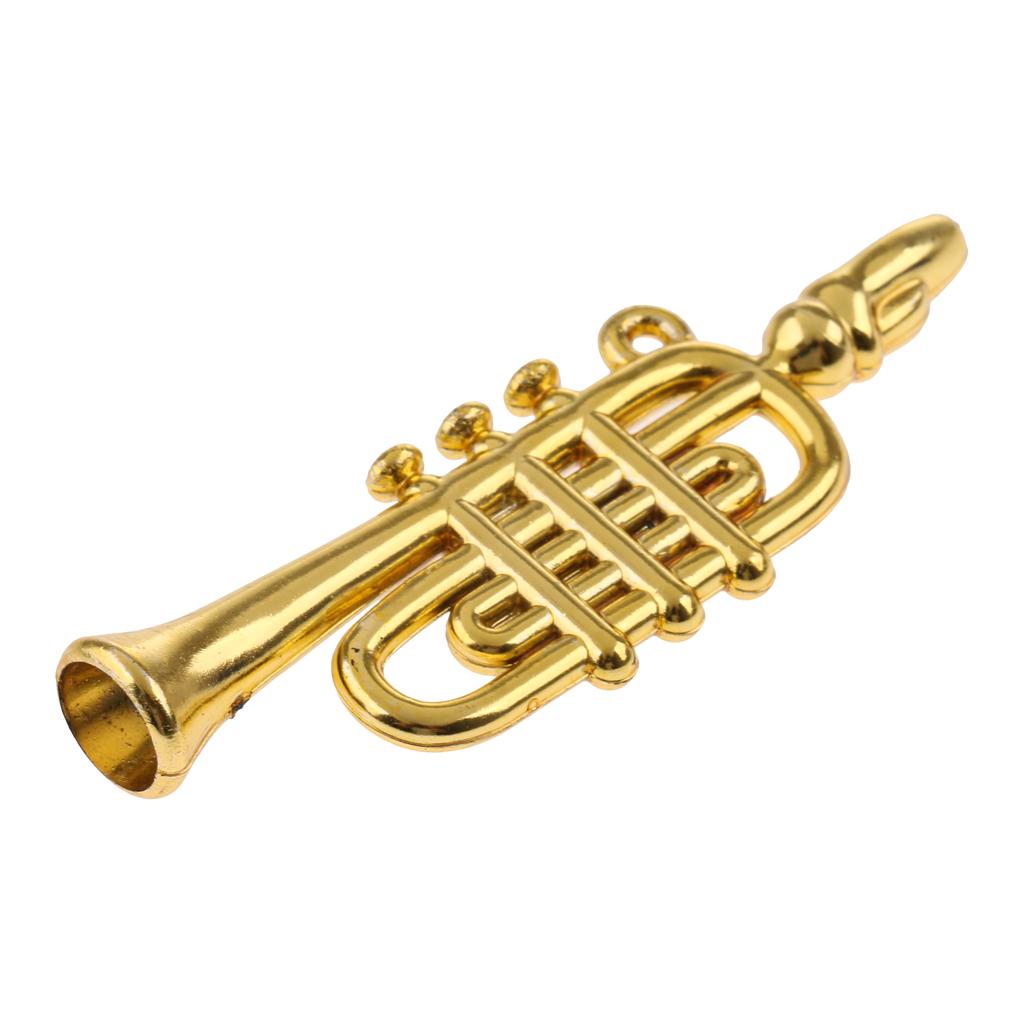 5 Pieces 1/12 Dollhouse Miniature Plastic Musical Instrument Model Accessory
