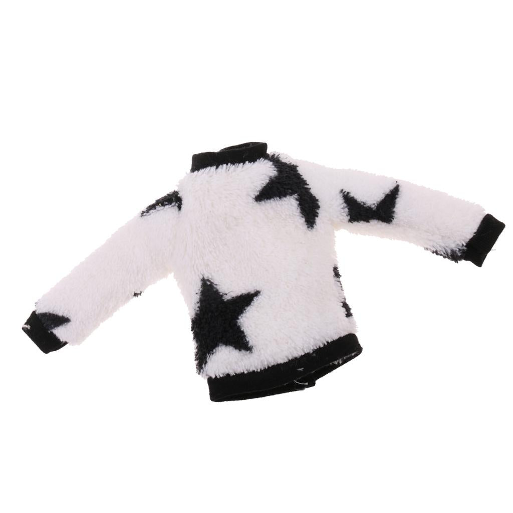 1/6 Scale Sweater Top Clothing for Blythe Azone Licca Doll