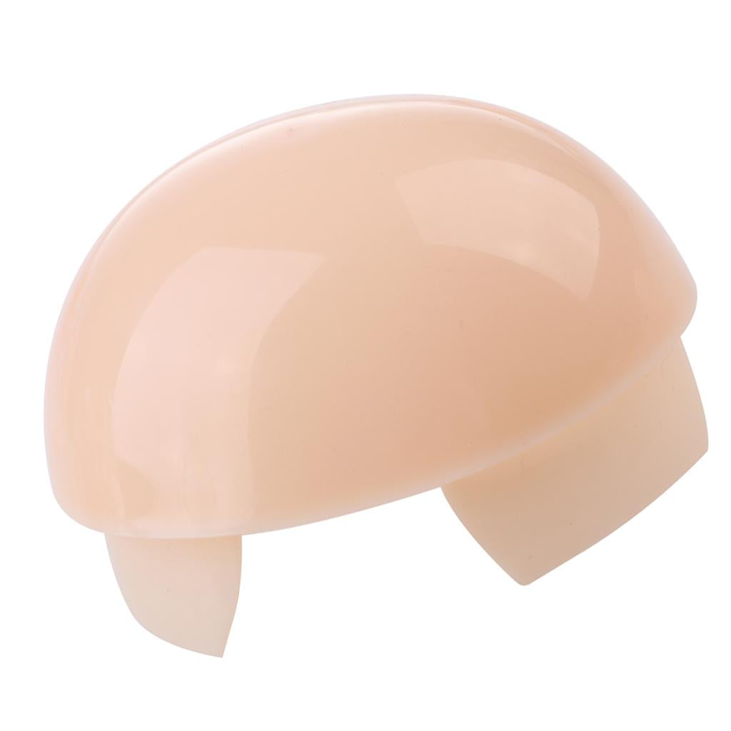 12inch Doll Soft Head Scalp for Neo Blythe Nude Doll Custom Ultimate White