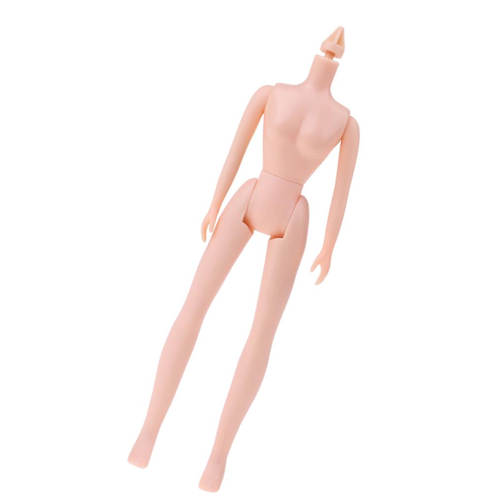 7 Joints Nude Body Parts for 1/6 Licca Blythe Body Doll Custom Normal
