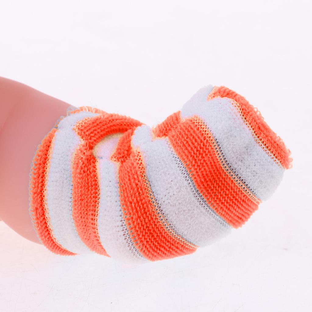 30cm Vinyl Newborn Baby Doll Kids Sleeping Toy Practice Parenting Toy Orange