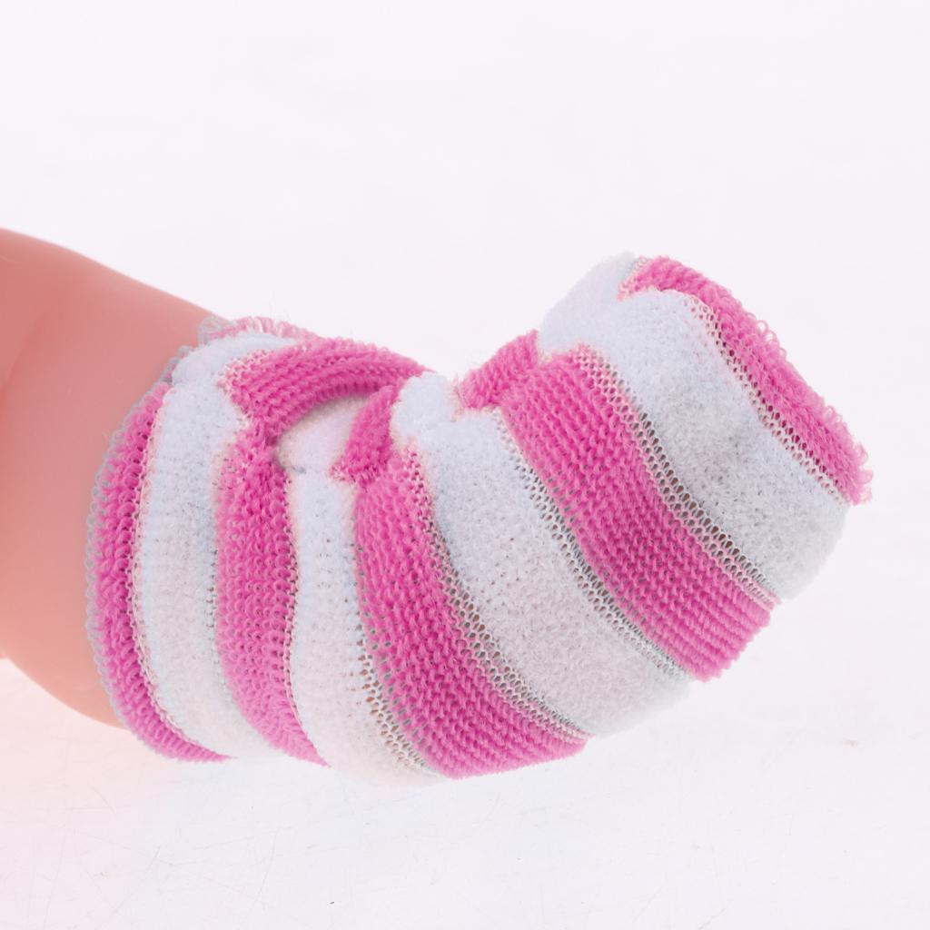 30cm Vinyl Newborn Baby Doll Kids Sleeping Toy Practice Parenting Toy Pink