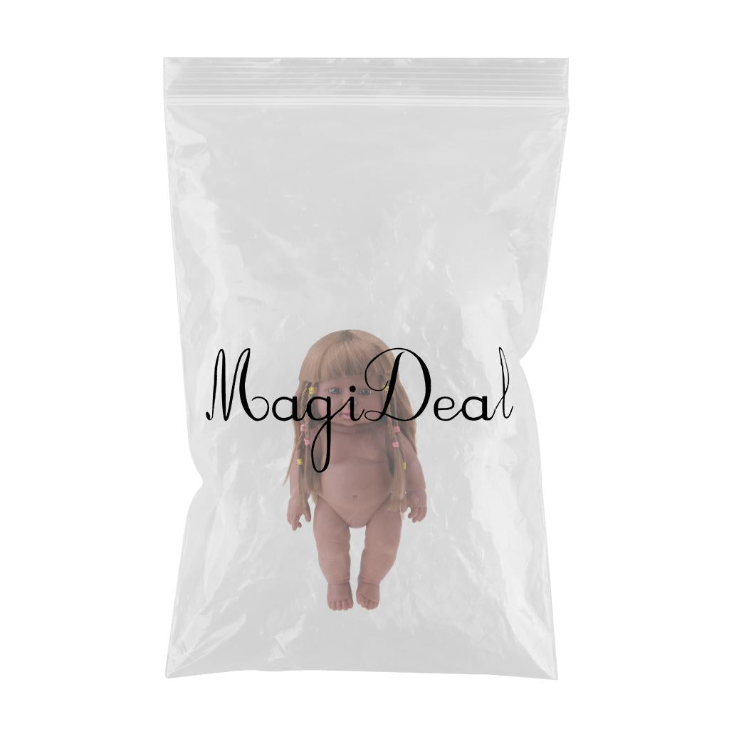 30cm Vinyl Newborn Baby Girl Doll Kid Sleeping Toy Practice Parenting Toy #6