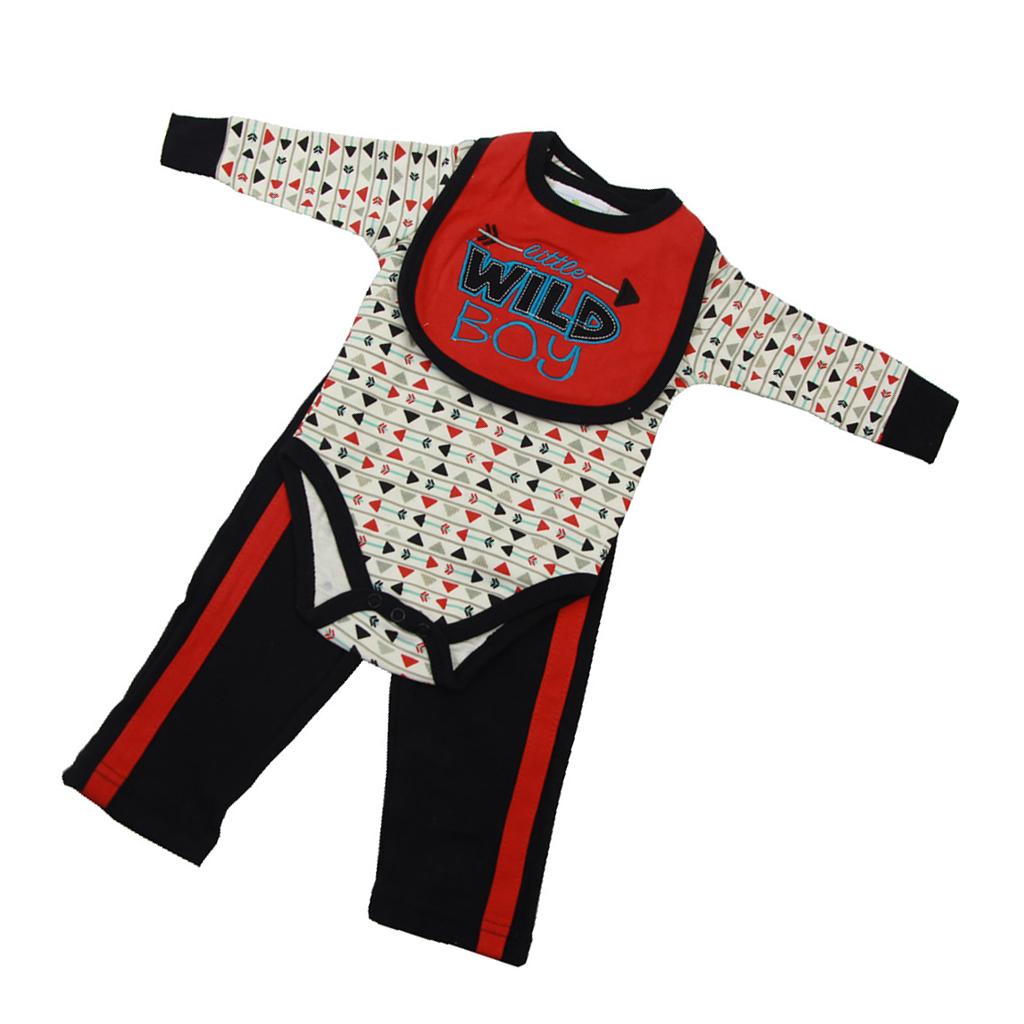 Fashion Rompers Pants Bib Suit for 22''-23'' Reborn Baby Boy Doll Clothes