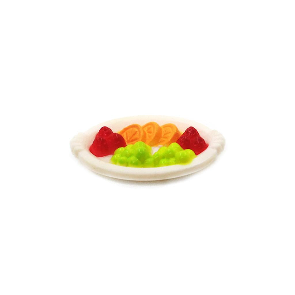 1:12 Dollhouse Miniature Food & Groceries Home Decoration Fruit Platter