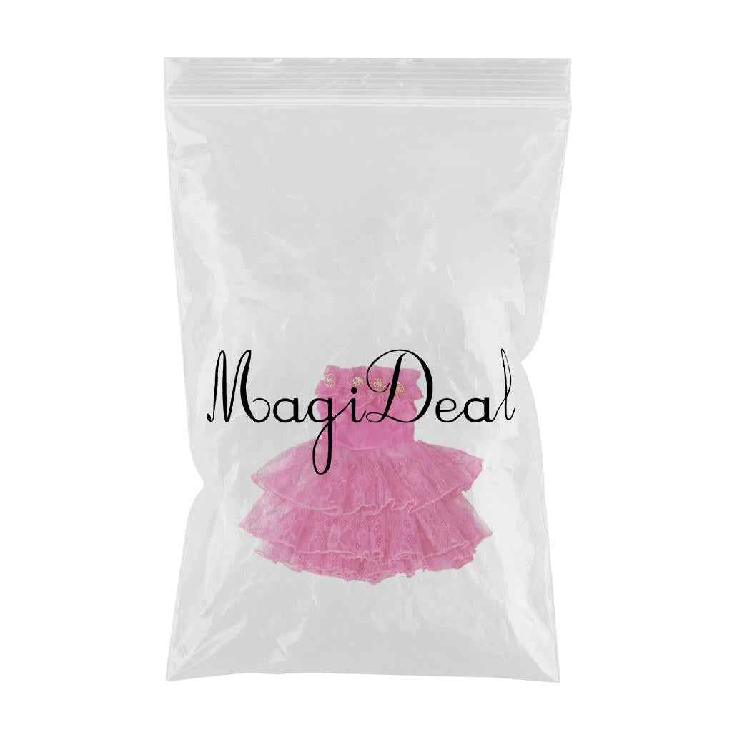 Sweet Doll Clothing Tulle Dress Skirt for 18'' American Doll Rosy