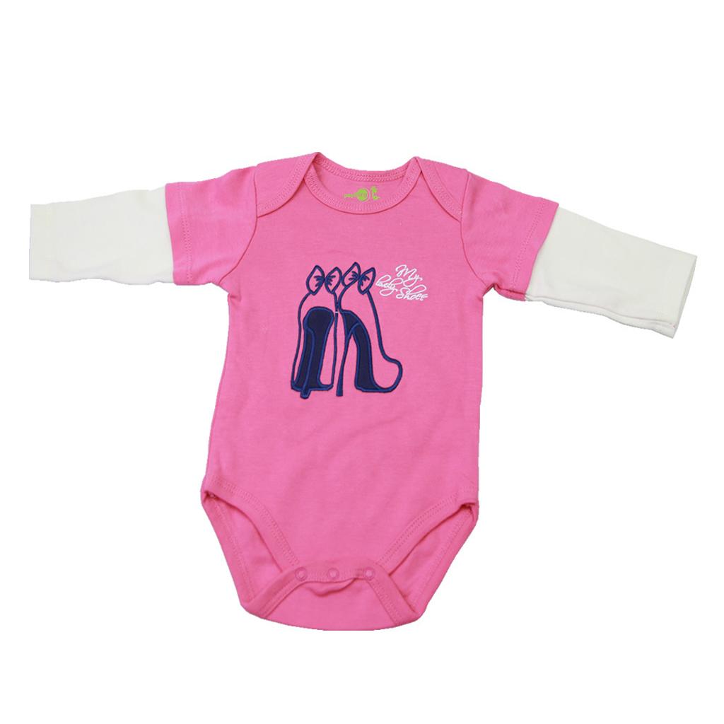 High-heels Romper Pants Bib Set for 22''-23'' Reborn Baby Girl Doll