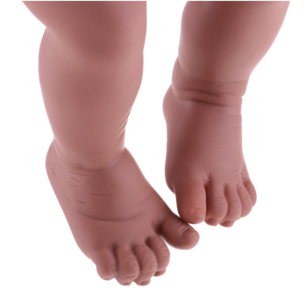 41cm Full Vinyl Lifelike Nude Doll Model Realistic Baby Doll Baby Girl Doll