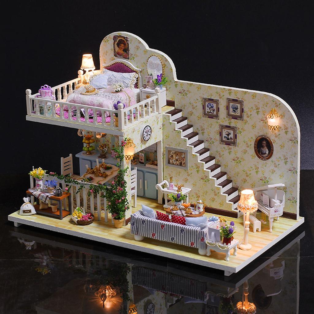 1:24 DIY Assembly Miniature Dollhouse Model Kit - Amsterdam Village Themed