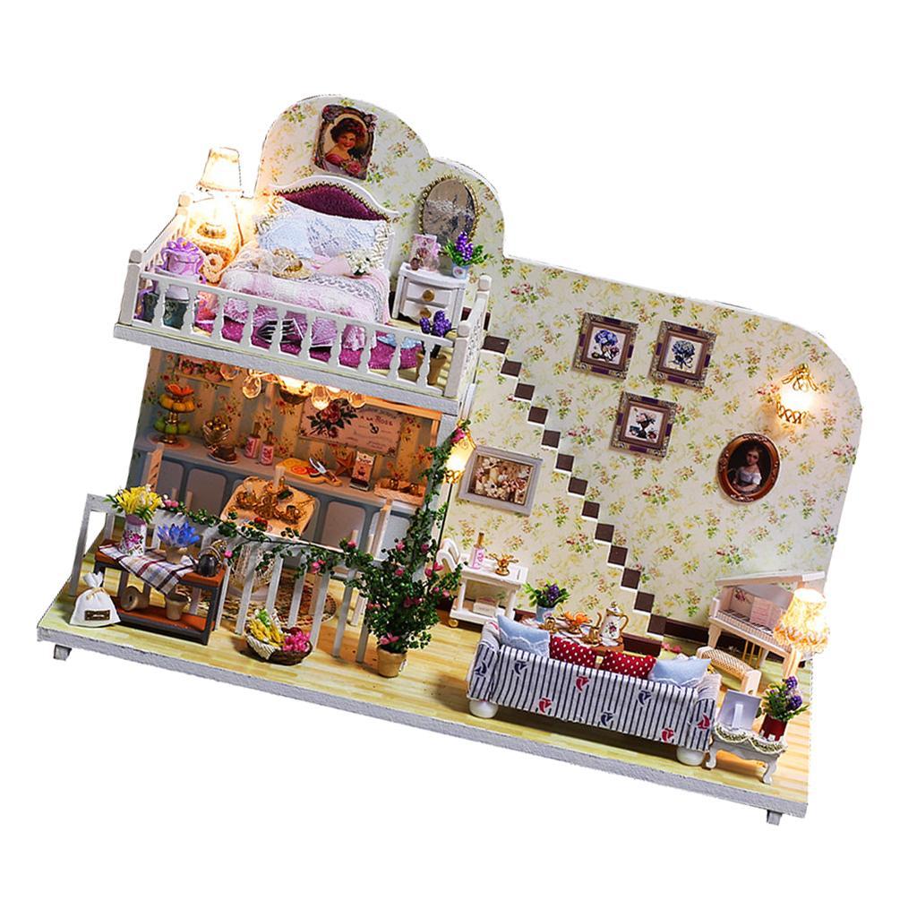 1:24 DIY Assembly Miniature Dollhouse Model Kit - Amsterdam Village Themed