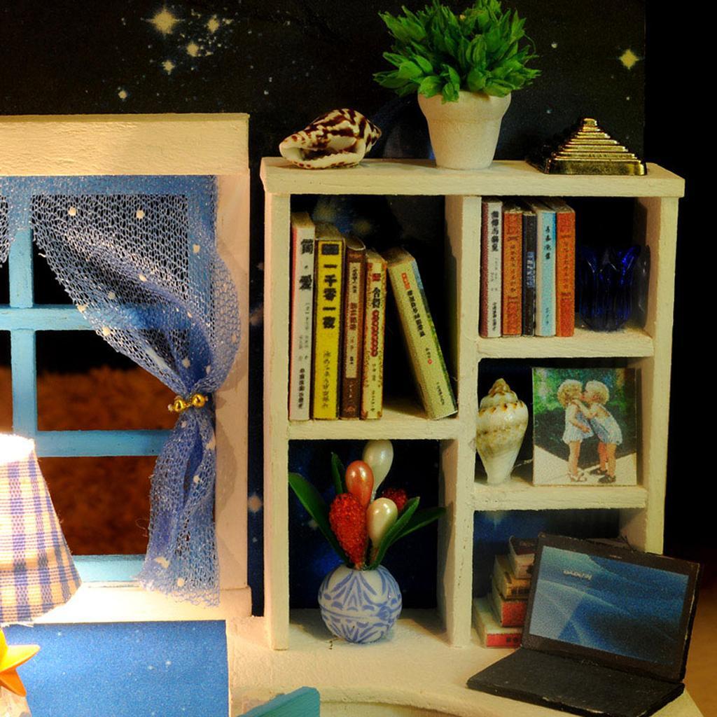 1:24 DIY Assembly Miniature Dollhouse Model Kit - Dream of Sky