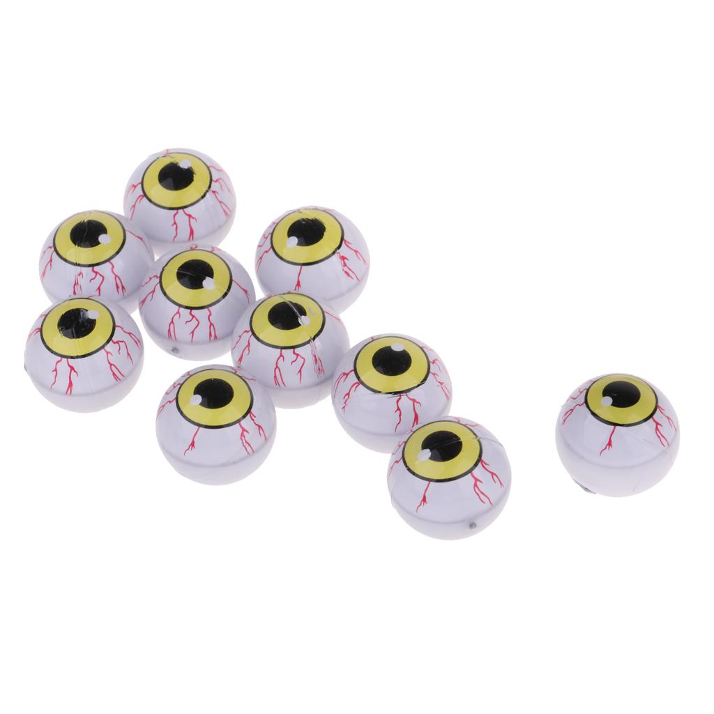 10pcs 25mm Plastic Eyeballs Eyes for Kids DIY Craft Toy Supplies Accessories
