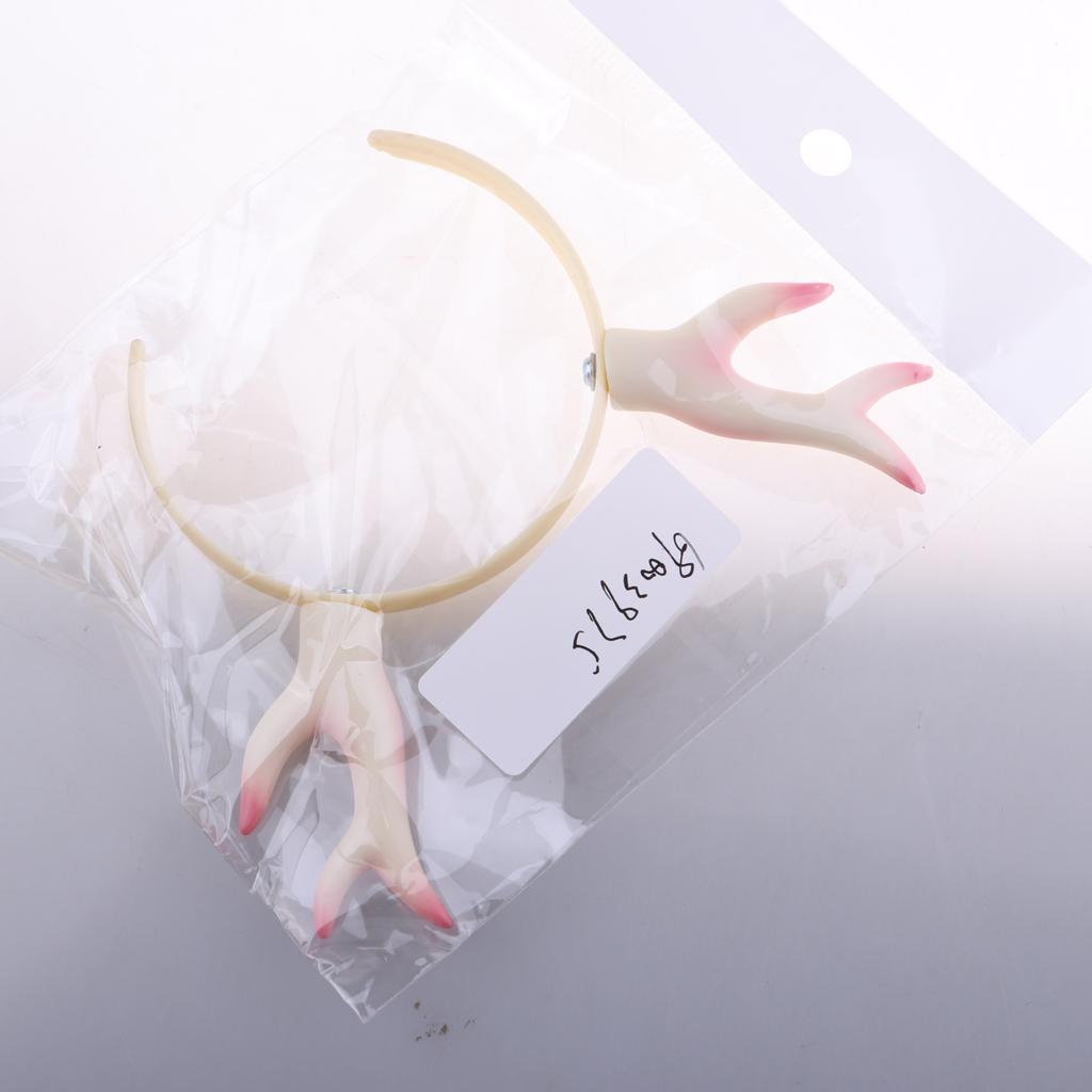 Lovely Antlers Headband for 12inch Blythe Takara Licca Doll Party Dress Up