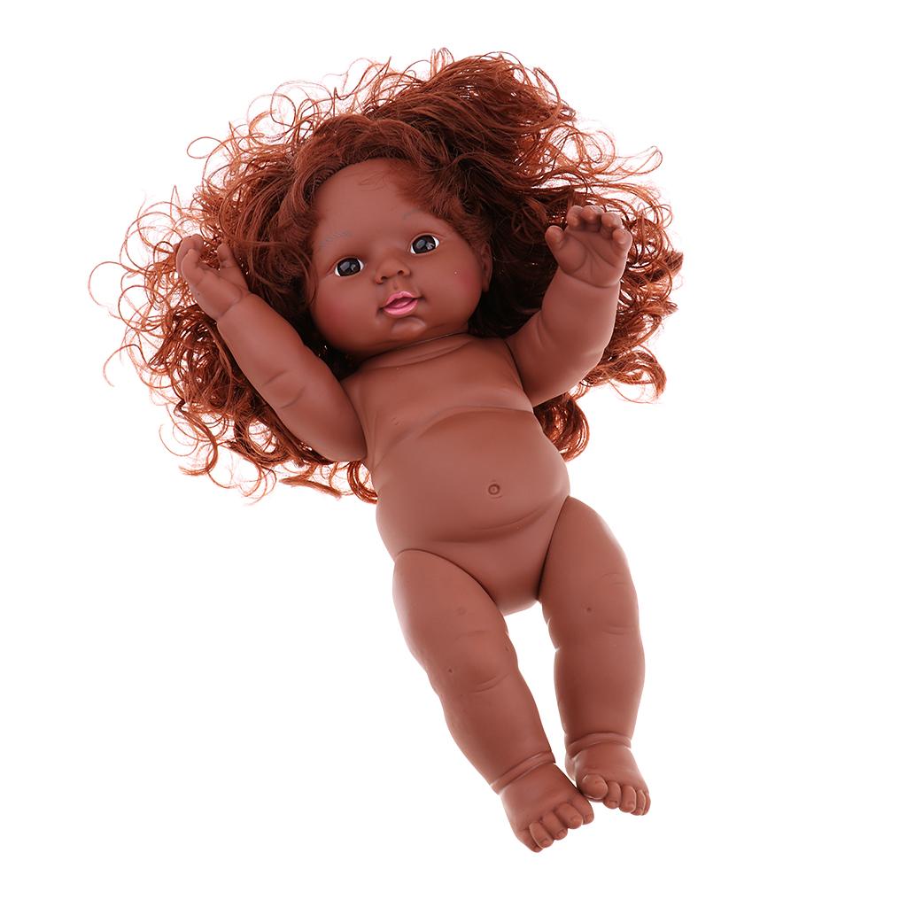 30cm Vinyl Newborn Girl Doll Nude Baby Doll Model For Kids Sleeping Toy