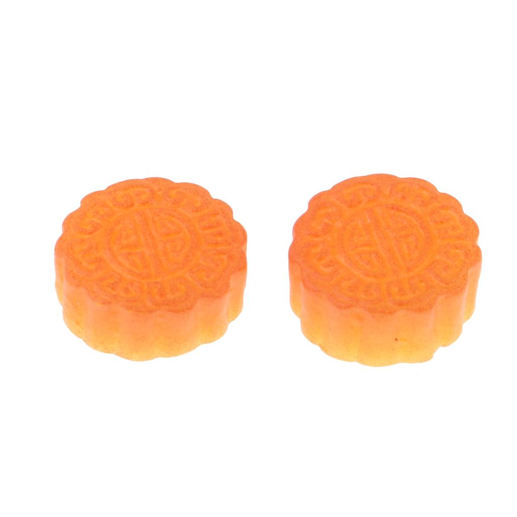 1/12 Dollhouse Miniatures 10pcs Mini Mooncakes Doll House Kitchen Decor