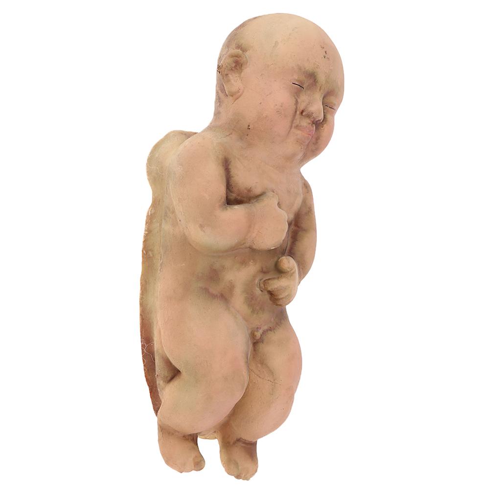 Evil Baby Zombie Doll Scary Nude Sleeping Baby Doll Halloween Party Decor