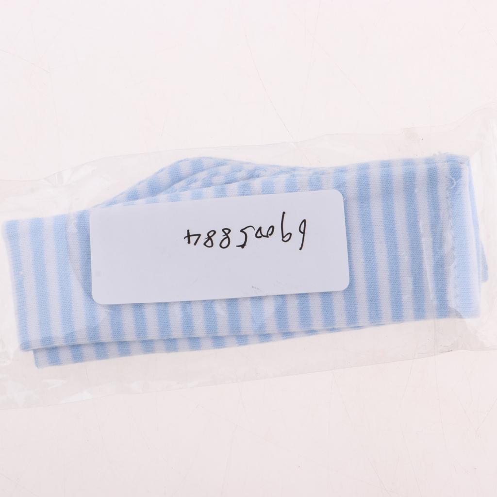 60cm Doll Striped Stockings for 1/3 Night Lolita Girl Dolls Accessory Blue