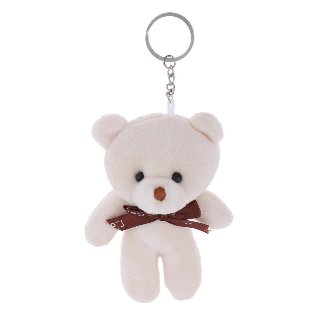 Cute 1/3 Doll Plush Mini Little Bear Toy Bed Sofa Doll Accessory Beige