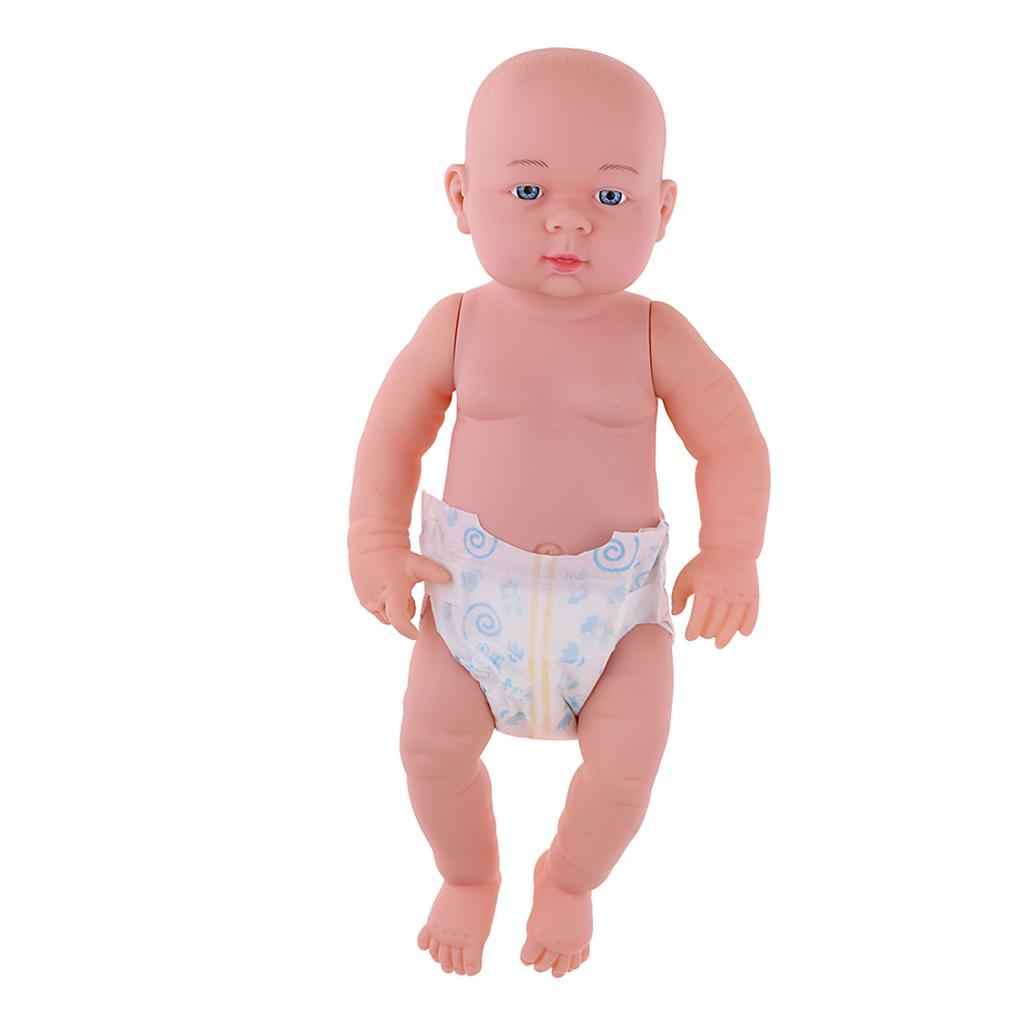 Blue Baby Doll Diapers Set Reusable Nappy Pants for 18'' American Doll