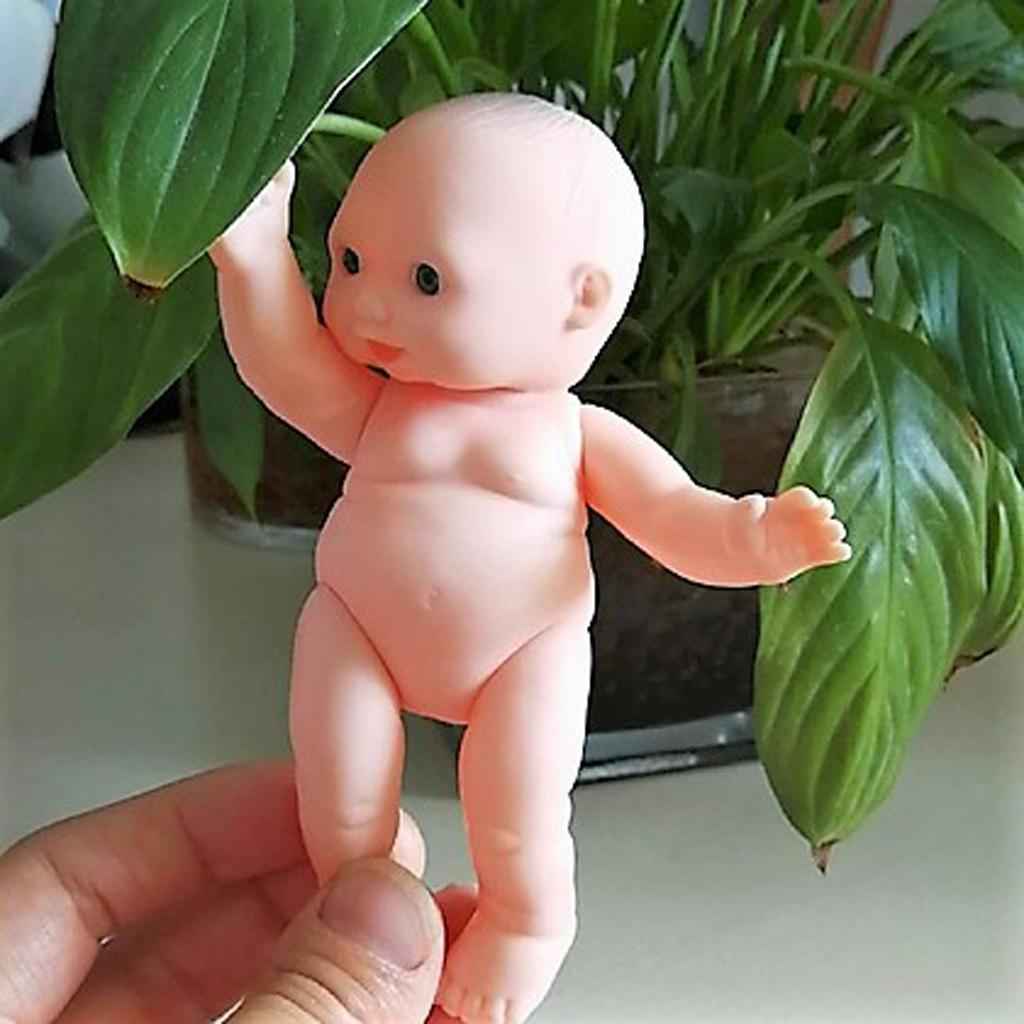 11cm Realistic Baby Doll Vinyl Newborn Infant Simulation Model Kids Toys