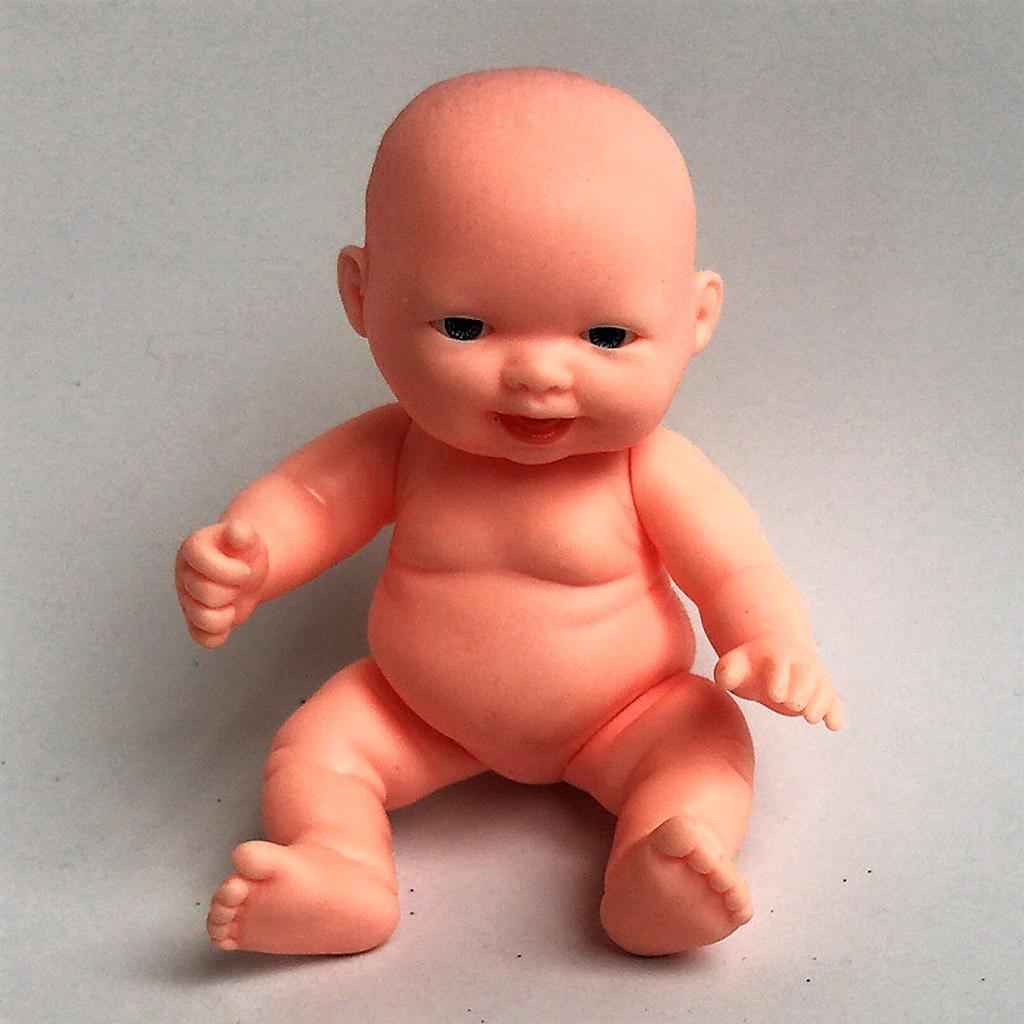 11cm Realistic Baby Doll Vinyl Newborn Infant Simulation Model Kids Toys