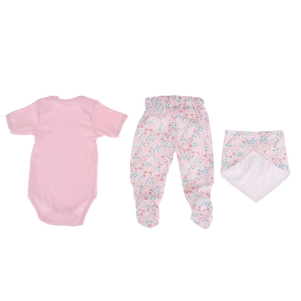 Doll Clothes Suit for 22inch Reborn Dolls Casual Wear Dress up Accessory