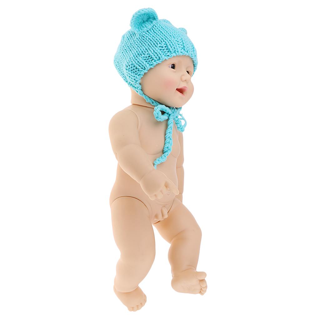 50cm Real Life Newborn Baby Boy Doll Vinyl Infant Nursery Practice Toy Gift