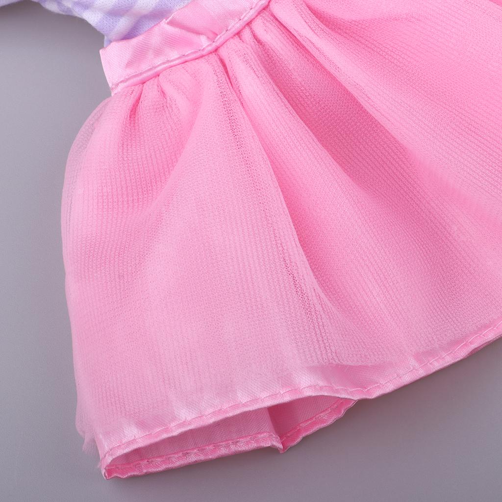 Handmade Fashion Dress Clothes Accessories for 16'' Salon Dolls Accs Pink