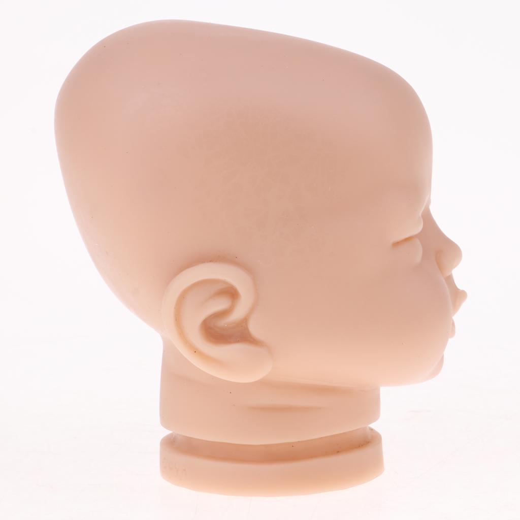 20inch Reborn Head Sculpt Newborn Sleeping Baby Doll Head Mold Unpainted #2