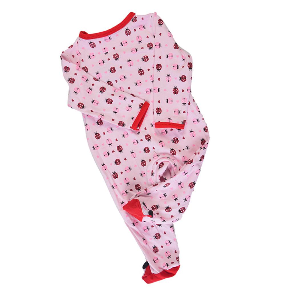 Lovely Long Sleeve Jumpsuit Pink for 22-23inch Reborn Doll Outfit Accessory