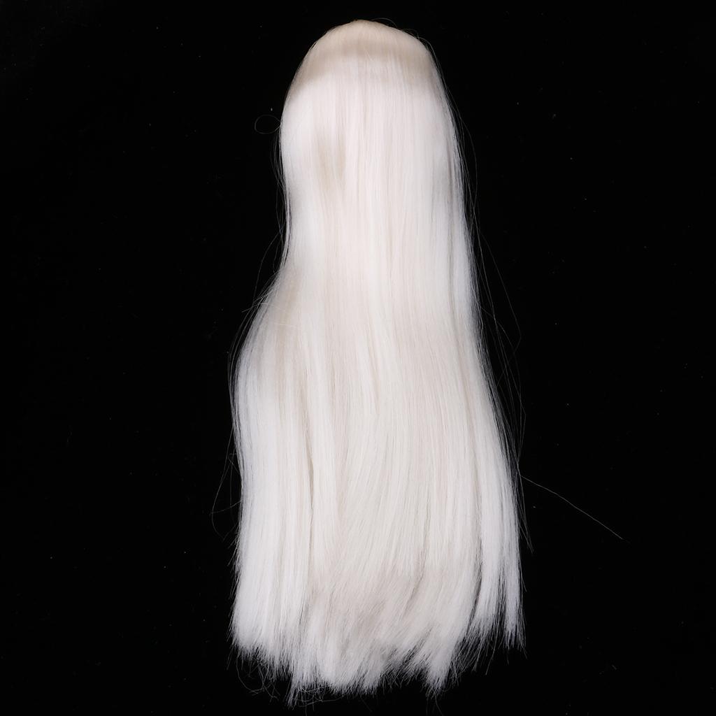 1/6 BJD Head Sculpt Mold With Blond Hair Doll Custom Replacement Body Parts