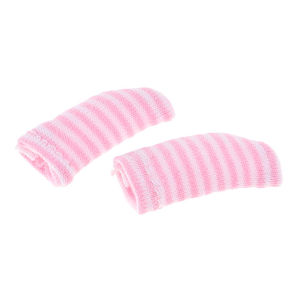 Lovely Striped Socks Clothes for OB11 Obitsu11 Dolls Accessories Pink