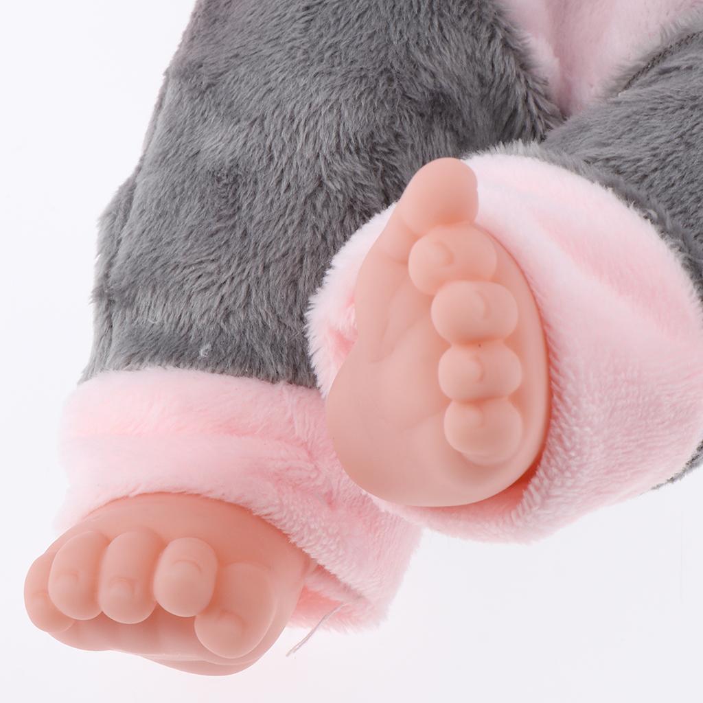 30cm 12inch Handmade Lifelike Soft Vinyl Newborn Baby Doll Xmas Gifts