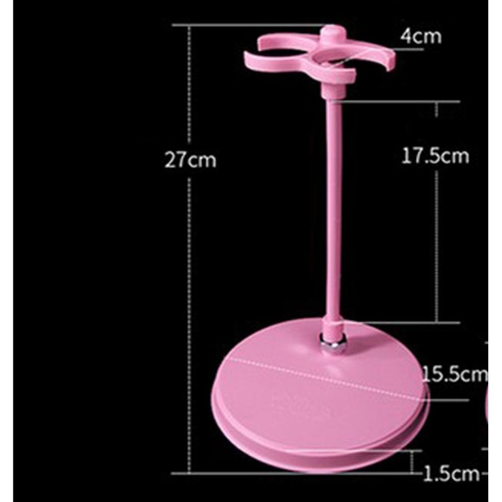 1/3 Scale BJD Doll Display Stand Doll Leg Holder for DOD Accessories Black