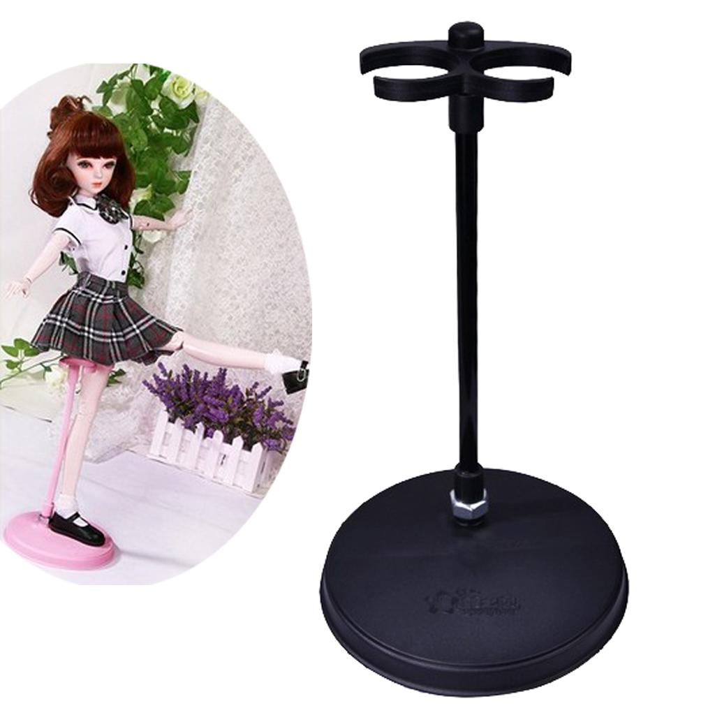 1/3 Scale BJD Doll Display Stand Doll Leg Holder for DOD Accessories Black