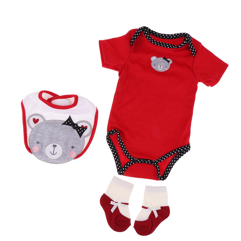 Lovely Doll Clothes Suit for 20-22'' Reborn Dolls Dress up Accessory