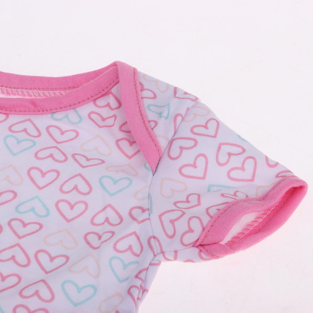 Doll Clothes Suit for 20-22'' Reborn Dolls Casual Outfit Dress up Accessory