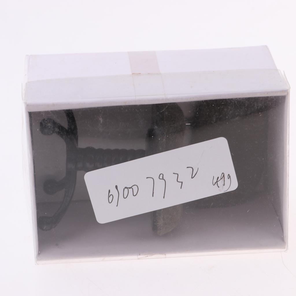 1/12 Dollhouse Miniature Furniture Revolving Chair Desk Chair Model Gray