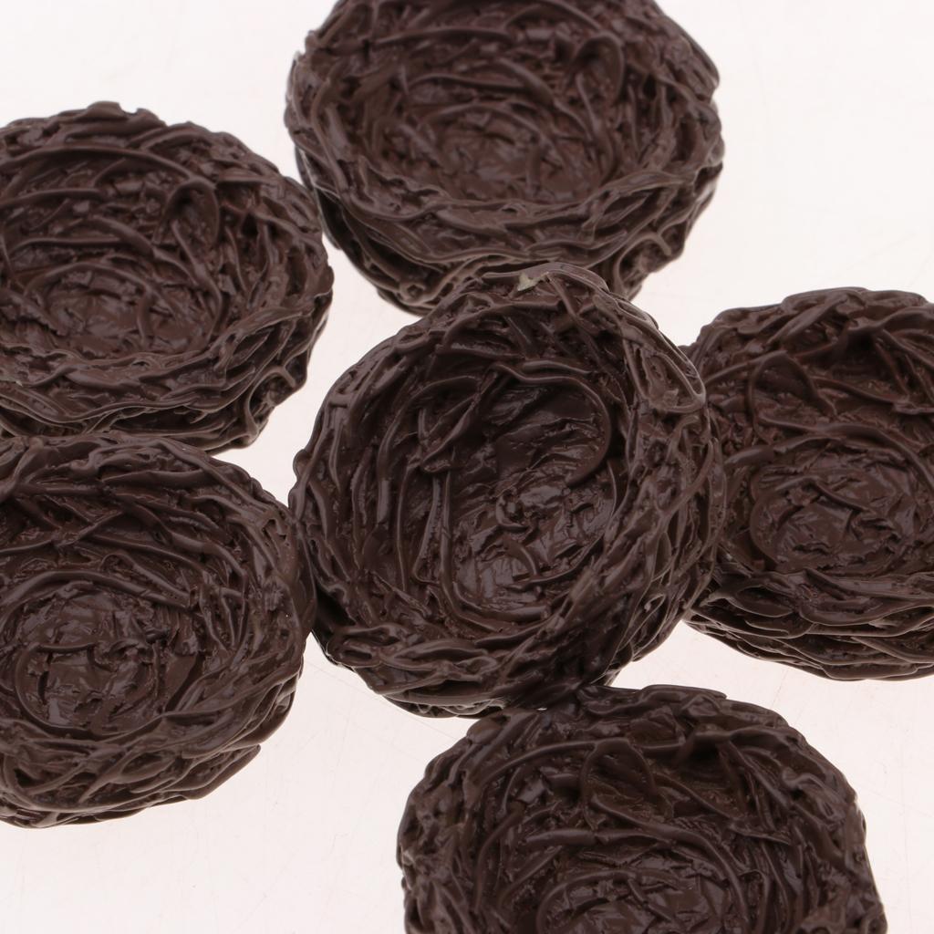 1/12 Scale Dollhouse Miniature Kitchen Resin Bird's Nest Model Set 10 Pieces