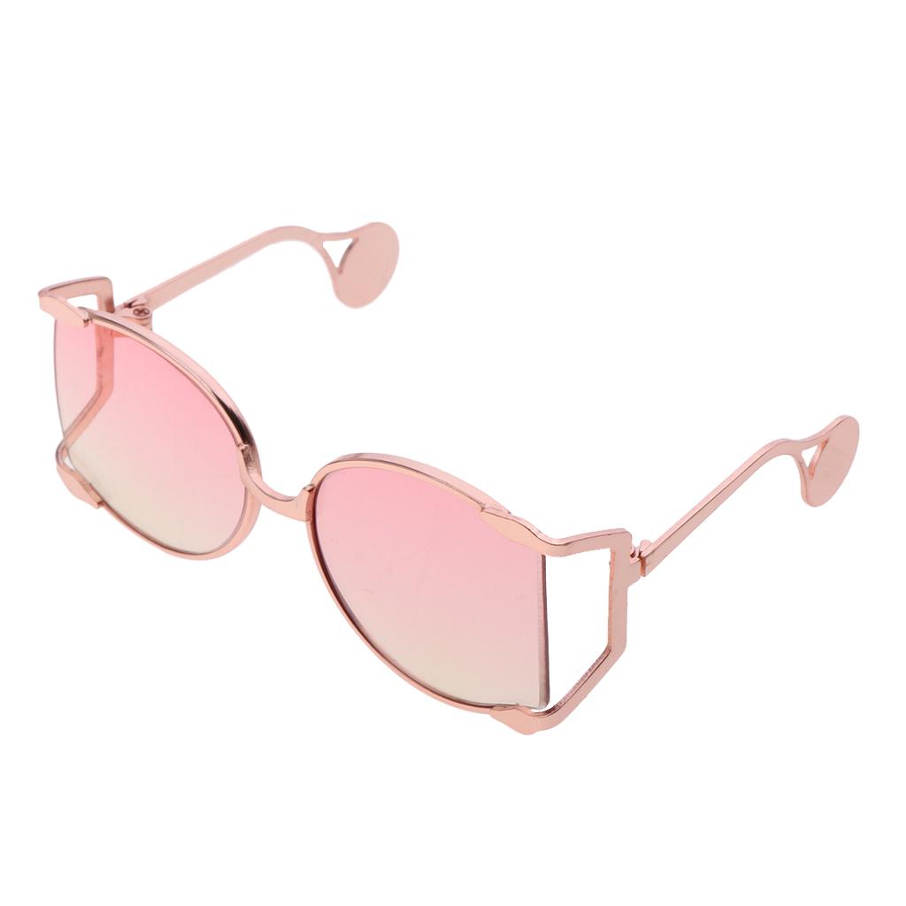 Cool Sunglasses Glasses for Blythe Doll Pet Toy Clothes Accessories Golden F