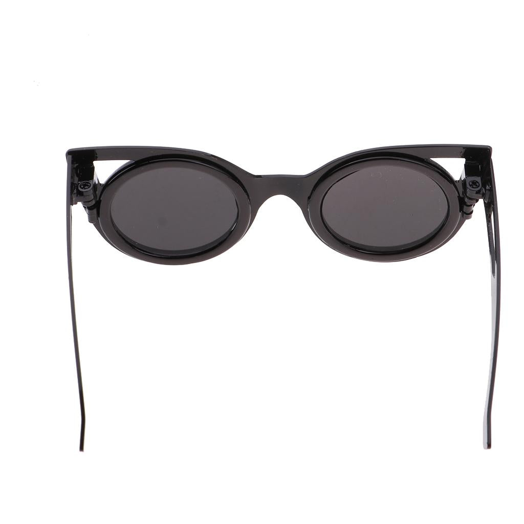 Cute Doll Frame Sunglasses Eyewear for 1/6 Blythe Dolls Wear Accs Black B