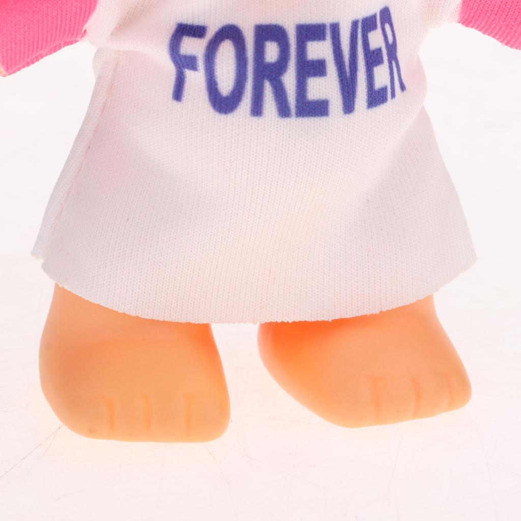 Delicate Lucky Troll Doll Mini Action Figures Toy Cake Decorations Pink
