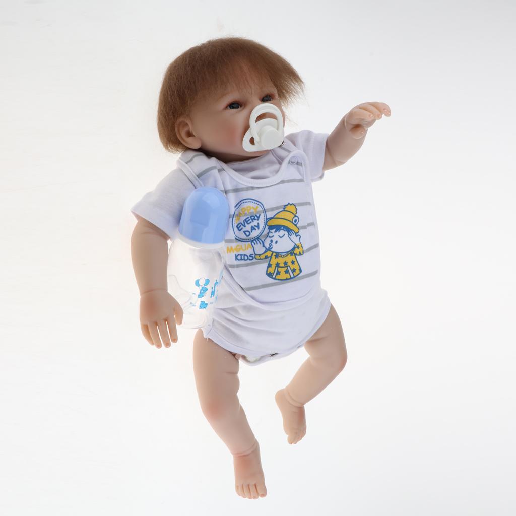 50cm Lifelike Silicone Vinyl Reborn Dolls Newborn Babies Doll Alive Dolls