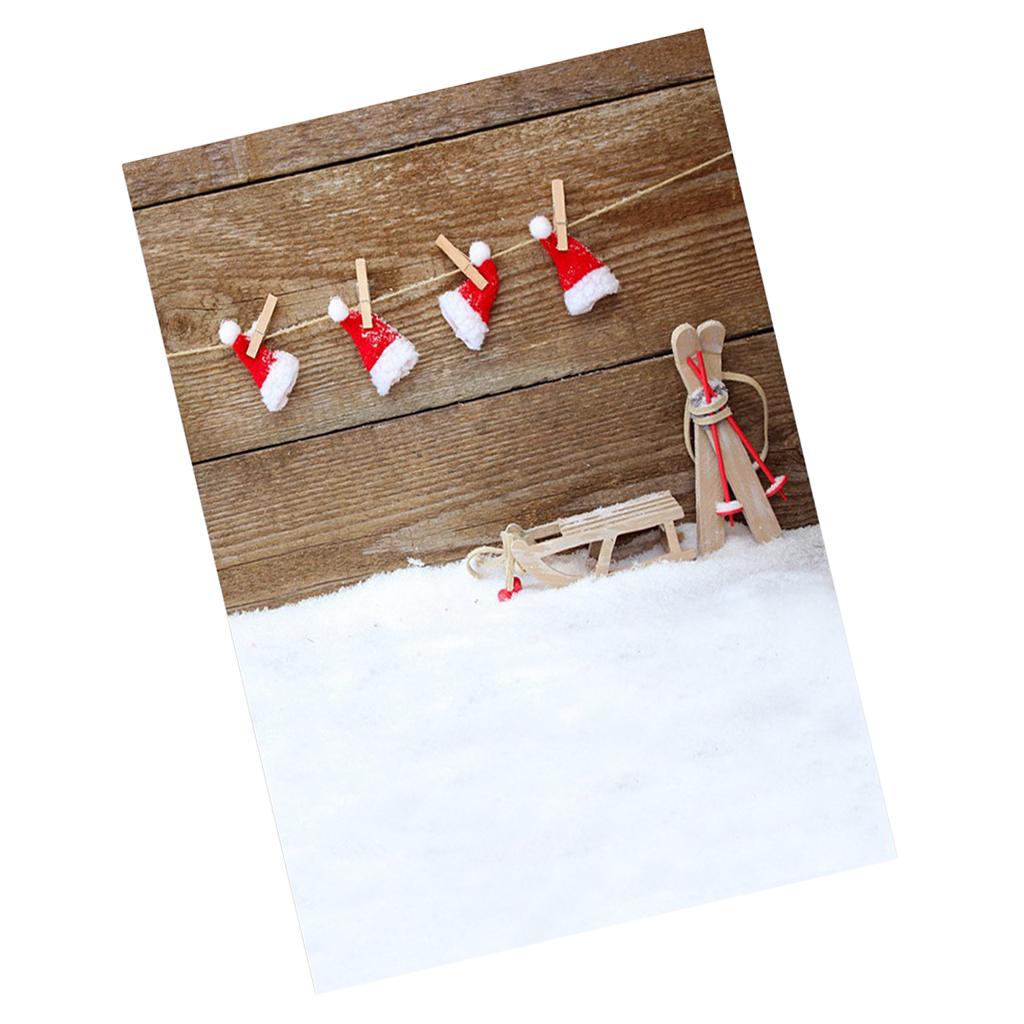 Backdrop Background For Dolls Photography Xmas Hat Scenes Props 50x90cm