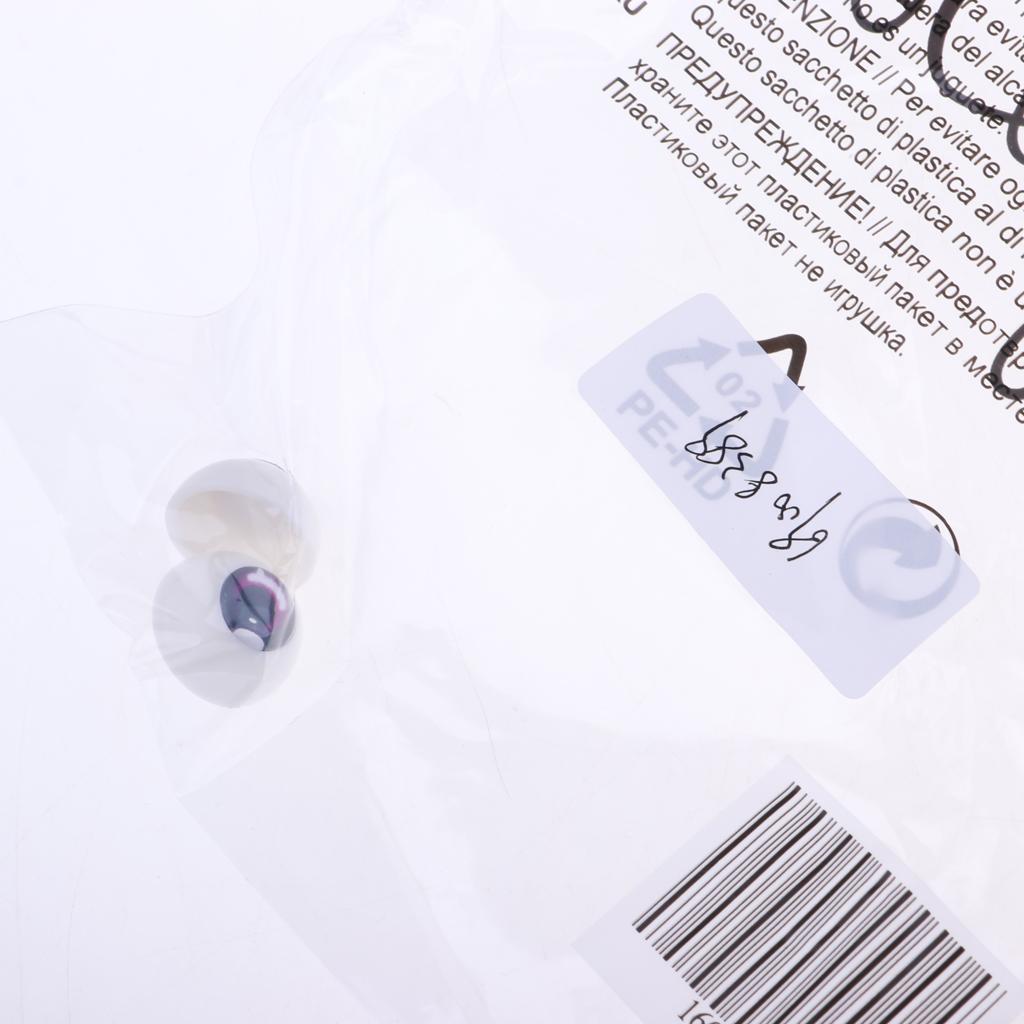 Safety 18mm Eyes Acrylic Eyeballs for 1/3 BJD Night Lolita Doll Purple #2