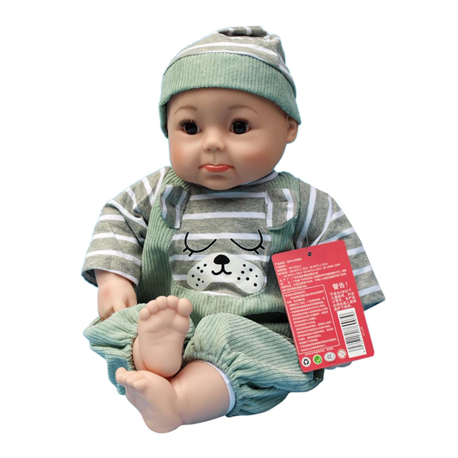 20inch Silicone Reborn Expression Baby Doll-Puckered Mouth Kids Playmate Toy