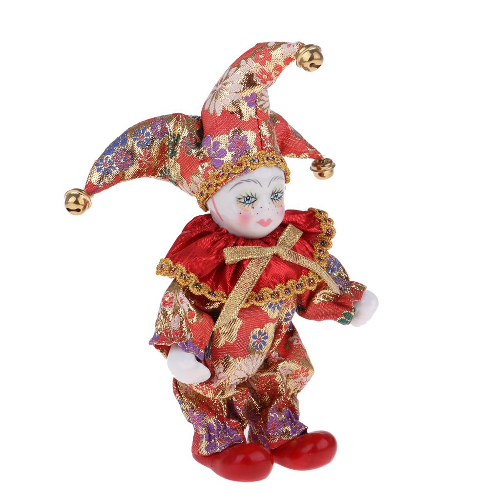 6 inch Italian Eros Triangel Doll Love Token Funny Clown Xmas Gift Red2