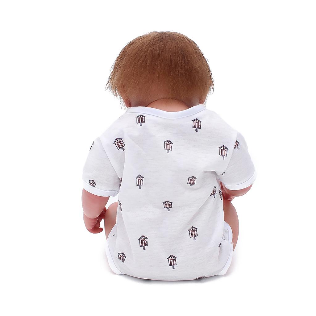 Very Vivid 20inch Full Vinyl Newborn Baby Boy Doll with Bottle and Pacifier