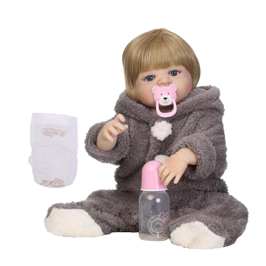 57cm 22inch Reborn Doll Girl Doll in Clothes Doll Best Xmas Gifts Toys